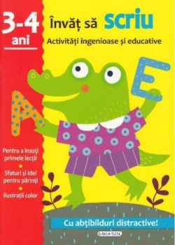 Activități ingenioase și educative. Învăț să scriu 3-4 ani