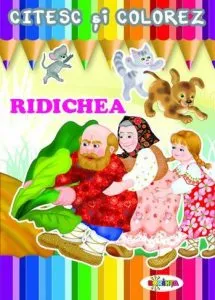 Citesc si colorez - Ridichea