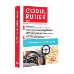 Codul rutier 2024. Editie tiparita pe hartie alba