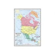 Harta de America de Nord A4 de Dan Dumitru