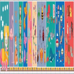 Puzzle de podea – Numere