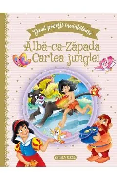Doua povesti incantatoare: Alba-ca-Zapada si Cartea junglei de Autor Anonim
