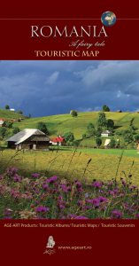 Harta turistica Romania / Romanian touristic map