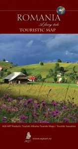 Harta turistica Romania / Romanian touristic map