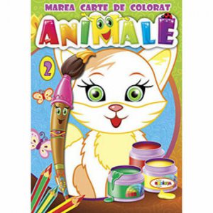 Marea carte de colorat - Animale (Vol. 2)