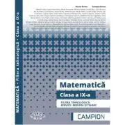 Matematica. Filiera tehnologica, clasa a 9-a de Marius Burtea