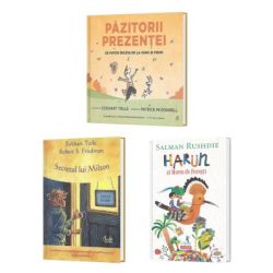 Pachet format din 3 titluri Secretul lui Milton, Pazitorii prezentei, Harun si Marea de Povesti