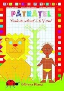 Patratel - carte de colorat 5-7 ani