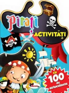 Pirati - activitati cu 100 de autocolante