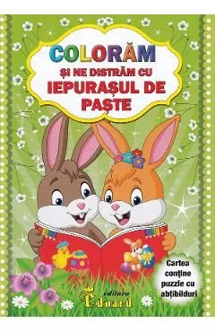 Coloram si ne distram cu iepurasul de paste de Autor Anonim