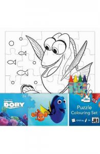 Disney Finding Dory, Puzzle coloring set. Puzzle de colorat, In cautarea lui Dory