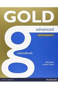Gold Advanced Coursebook de Amanda Thomas