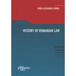 History of Romanian law de Sorin-Alexandru Vernea