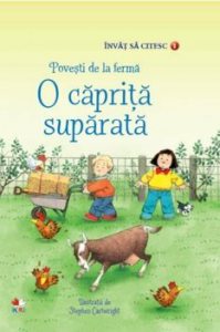 Invat sa citesc. Povesti de la ferma. O caprita suparata (nivelul 1)