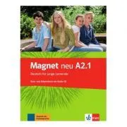 Magnet neu A2. 1. Kurs- und Arbeitsbuch mit Audio-CD. Deutsch für junge Lernende de Giorgio Motta