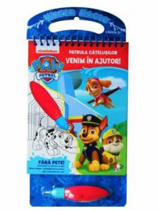 Patrula Catelusilor. Venim in ajutor! Coloram cu carioca cu apa