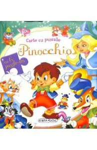 Pinocchio. Carte cu puzzle