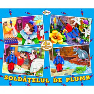 Puzzle - soldatelul de plumb (4 imagini - 59 de piese)