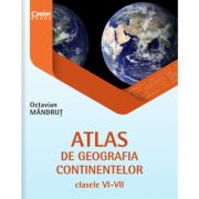 Atlas de geografia continentelor pentru clasele 6-7