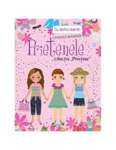 Prietenele. Creează modelele tale cu autocolante