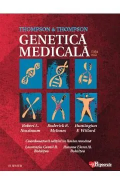 Thompson and Thompson. Genetica medicala Ed. 8 de Huntington Willard