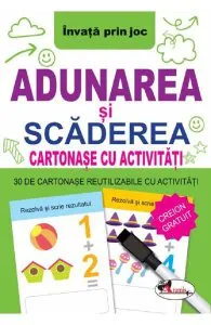 Adunarea si scaderea. Cartonase cu activitati