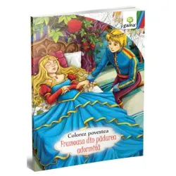 Frumoasa din padurea adormita -Colorez povesti alese