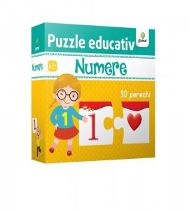 Numere - Puzzle educativ