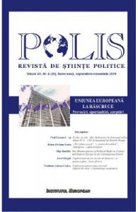 Polis Nol.7 Nr.4 (26). Serie noua. Septembrie-noiembrie 2019. Revista de stiinte politice