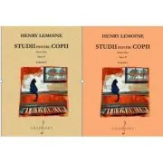 Studii de pian pentru copii op. 37. Set Caiete 1 2 de Henry Lemoine