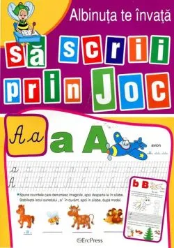 Albinuța te învață să scrii prin joc