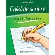 Caiet de scriere. Clasa 1, partea 2. CSDP2 de Luminita Minca
