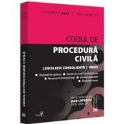 Codul de procedura civila. Septembrie 2023. Editie tiparita pe hartie alba