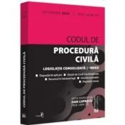 Codul de procedura civila. Septembrie 2023. Editie tiparita pe hartie alba de Dan Lupascu