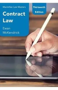 Contract Law de Ewan McKendrick