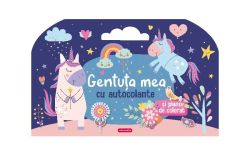 Gentuța mea cu autocolante și planșe de colorat