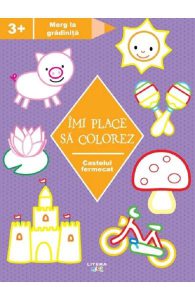 Imi place sa colorez. Castelul fermecat3 ani