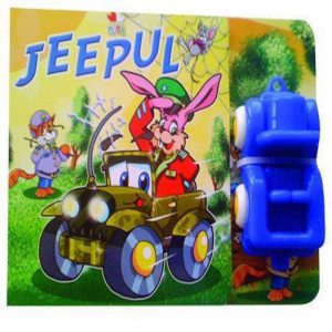 Jeepul. Carte cu jucarie