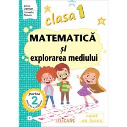 Matematica si explorarea mediului. Clasa 1. Partea a 2-a E. Caiet de lucru