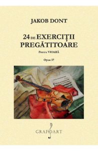 24 de exercitii pregatitoare pentru vioara. Opus 37