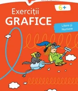 Exercitii grafice 6 ani(rosie) de Autor Anonim