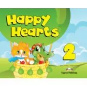 Happy Hearts 2, Pupils Pack. Curs de limba engleza pentru prescolari cu multirom si fise de lucru de Virginia Evans