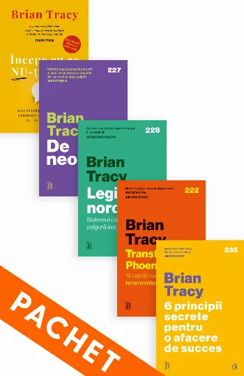 Pachet Brian Tracy – „Productivitate fără scuze“