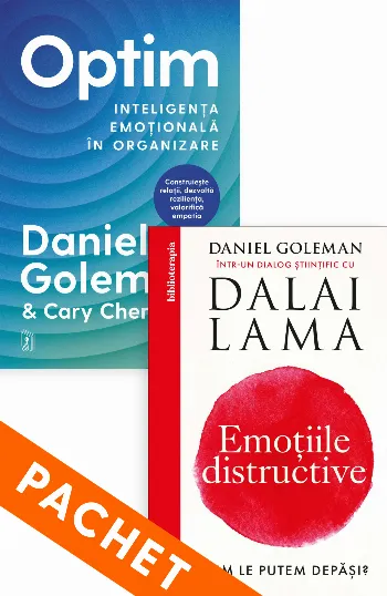 Pachet Daniel Goleman – „Inteligența emoțională la lucru“