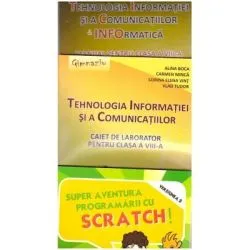Pachet Tehnologia Informatiei si a Comunicatiilor clasa a 8-a   SCRATCH de Adi Daminescu
