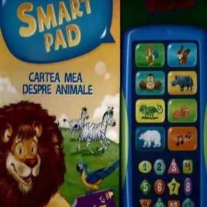 Smart Pad - Cartea mea despre animale. Joaca-te si asculta