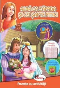 Alba ca zapada si cei sapte pitici. Poveste cu activitati