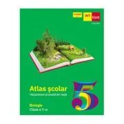 BIOLOGIE. Clasa a 5-a. Atlas scolar. Vietuitoare si medii de viata de Ionut Popa