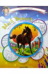Black Beauty: carte de colorat + poveste. Carla coloreaza