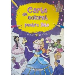 Carte de colorat pentru fete